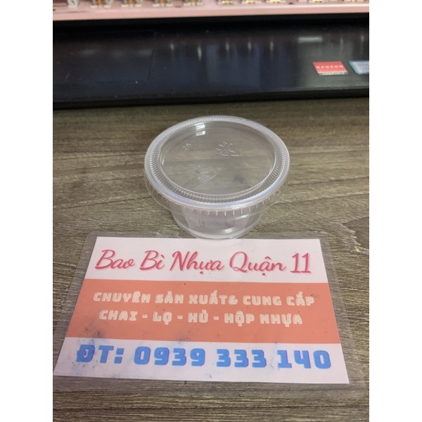 100 hũ nhựa chén chấm 2oz