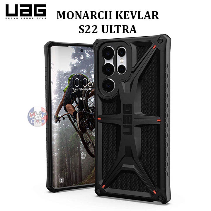 Ốp lưng chống sốc UAG Monarch Kevlar cho Samsung S22 Ultra  chính hãng