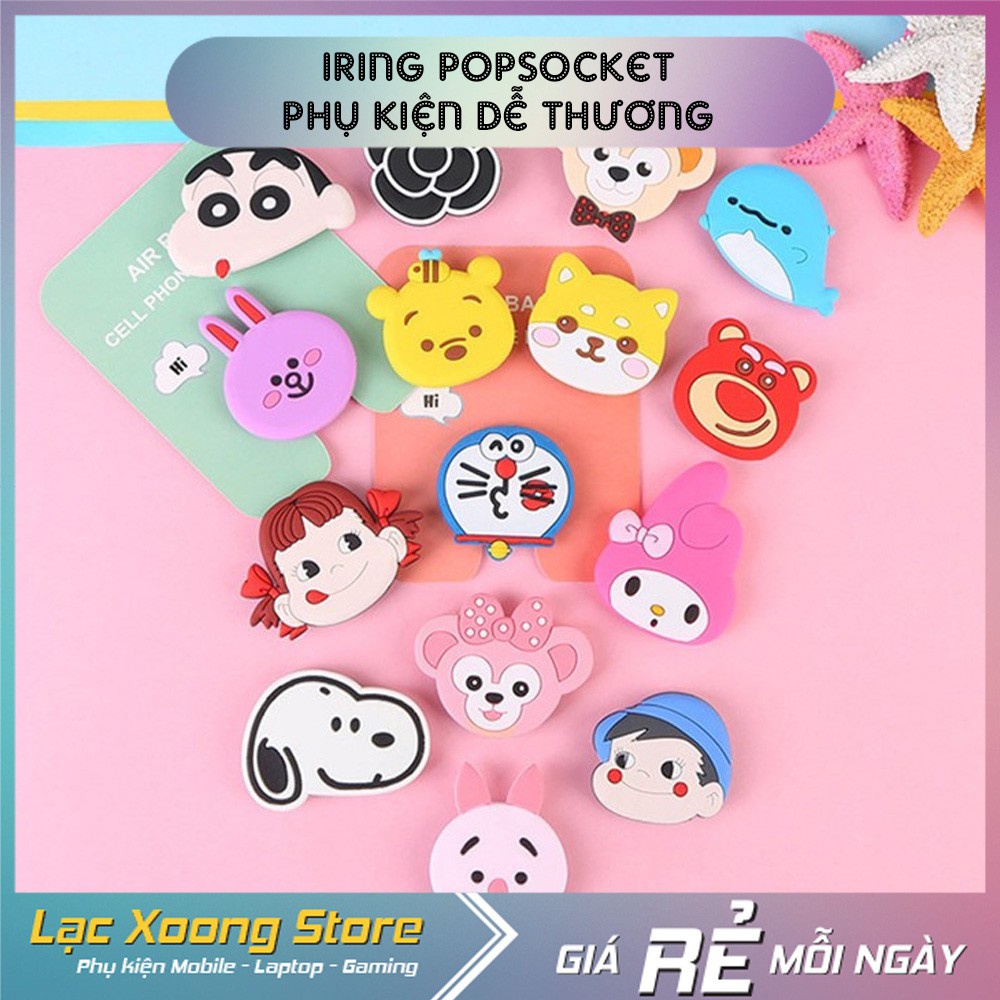 [Phụ kiện dễ thương] Iring PopSocket nhiều màu, giao ngẫu nhiên