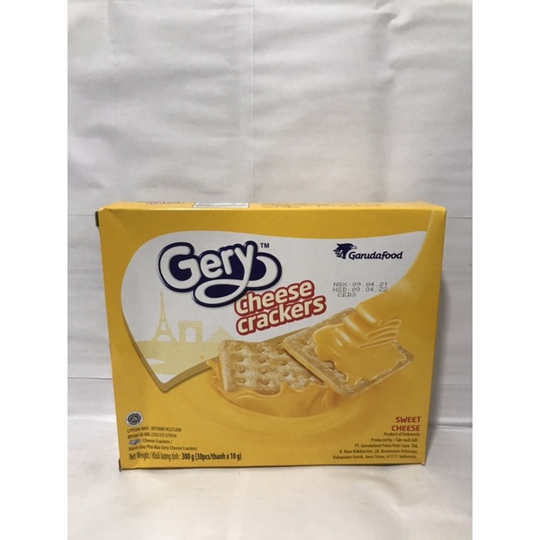 Bánh phô mai Gery Cheese crackers Hộp 180g-270g