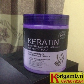 [Mỹ Phẩm Hồng Sơn] Kem hấp, ủ tóc KERATIN Hàn Quốc1000ml
