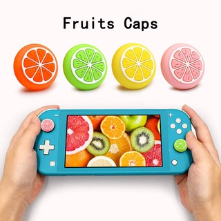 Nslikey 4 Lemon Joystick Thumb Grips Cover Stick Thumbstick Caps cho Nintendo Switch NS Nitendo Switch Lite NS JoyCon