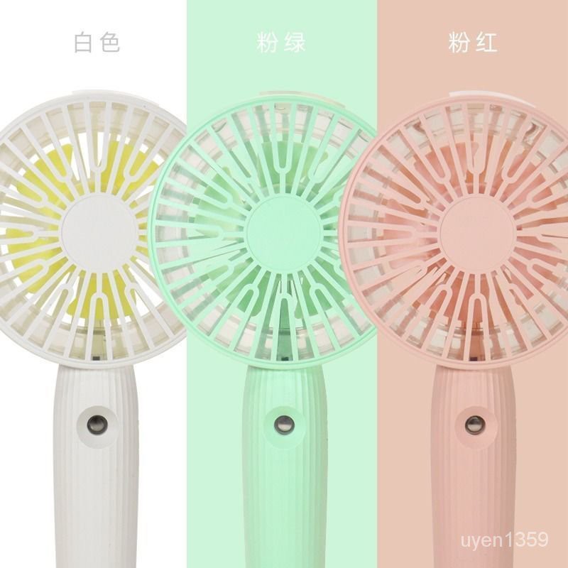 usbCầm Tay Quạt Mini Cho Sinh Viên Có Thể Sạc Lại Im Lặng Mang Di Động Cho Máy Tính Để Bàn Ký Túc Xá Phun Fan Hâm Mộ | BigBuy360 - bigbuy360.vn