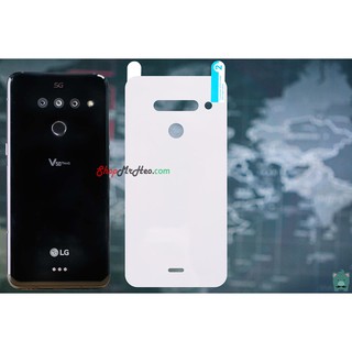 Dán Dẻo PPF Mặt Sau Lưng LG G8x - V50s - V50 ThinQ - Có PPF Trong suốt và PPF Nhám