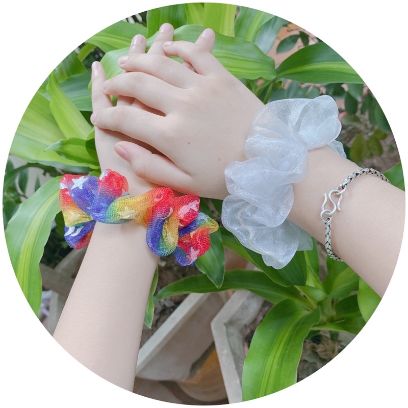 cột tóc hàn quốc