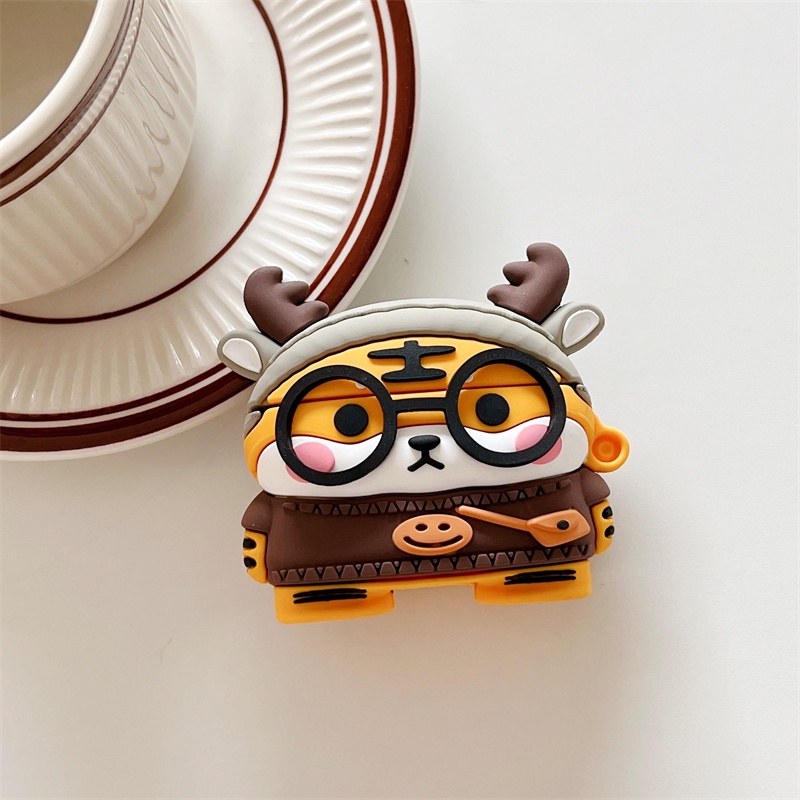 Vỏ Bảo Vệ Hộp Sạc Tai Nghe AirPods 3 3Rds 2021 Bằng Silicon Hình SpongeBob Dễ Thương