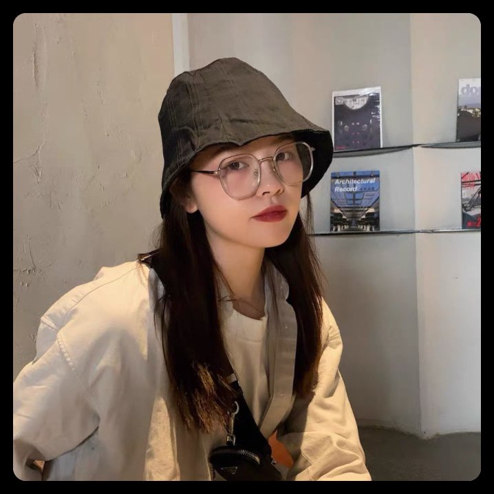 Mũ Bucket tai bèo nữ basic thời trang mùa hè vải đũi sọc cá tính Hàn Quốc đi biển đi chơi xinh xắn