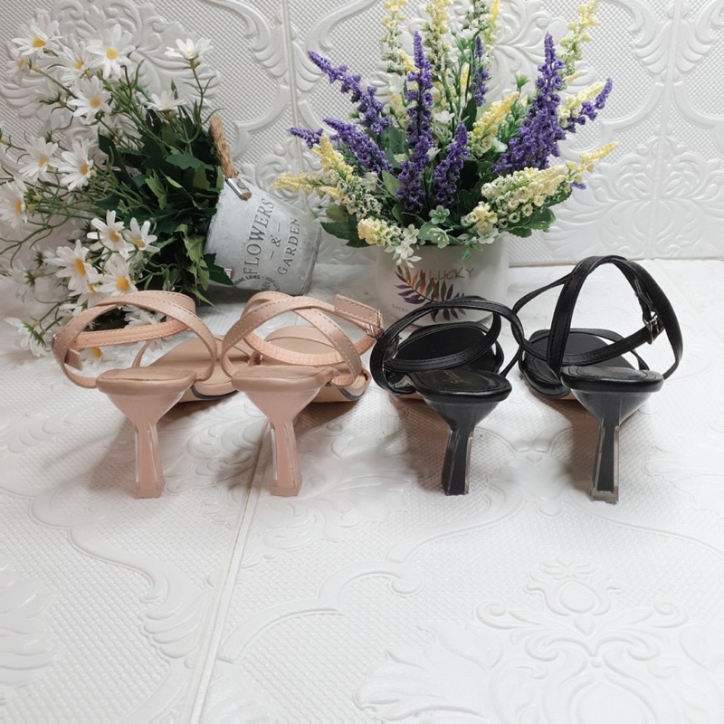 Sandal nữ cao gót 7 phân dáng đẹp mã LC06