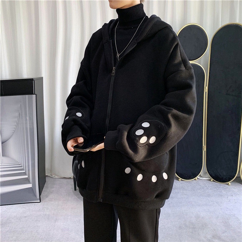 Áo Khoác Cardigan Họa Tiết Melody Phong Cách Hong Kong Cho Nam