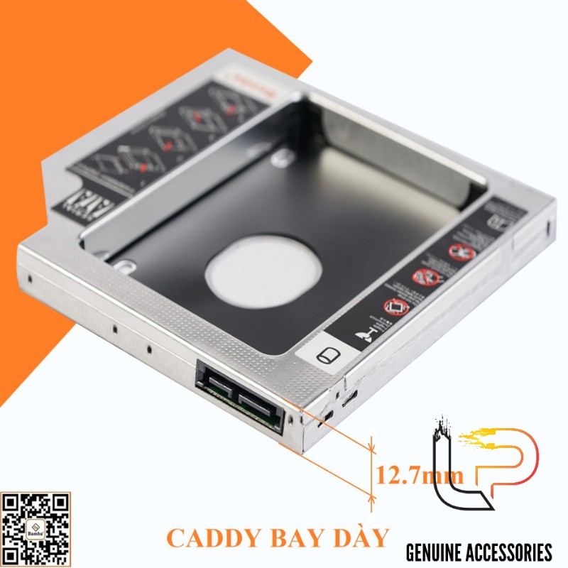 KHAY ĐỰNG Ổ CỨNG LAPTOP BAMBA - HDD CADDY BAY BAMBA