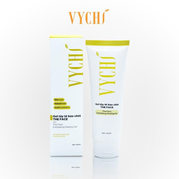 Gel tẩy tế bào chết/tẩy da chết THE FACE EXFOLIATING PEELING GEL 100ml-VYCHI | BigBuy360 - bigbuy360.vn