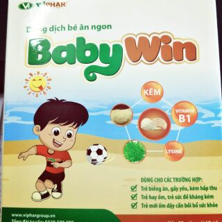 Dung dịch bé ăn ngon BabyWin