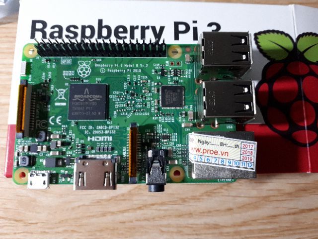Máy tính nhúng Raspberry Pi 3 UK/Japan | BigBuy360 - bigbuy360.vn
