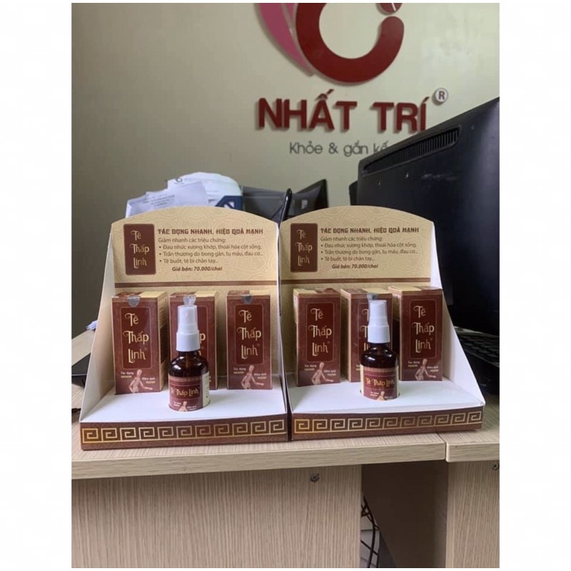 Xịt giảm đau xương khớp Tê thấp linh_Giúp giảm đau nhanh xương khớp,đau lưng,mỏi gối,đau dây thần kinh tọa