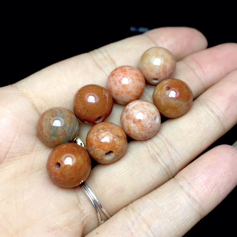 [Amber,hổ phách,Coral,tóc nâu] Đá hạt lẻ,đá thiên nhiên,đá thanh tẩy