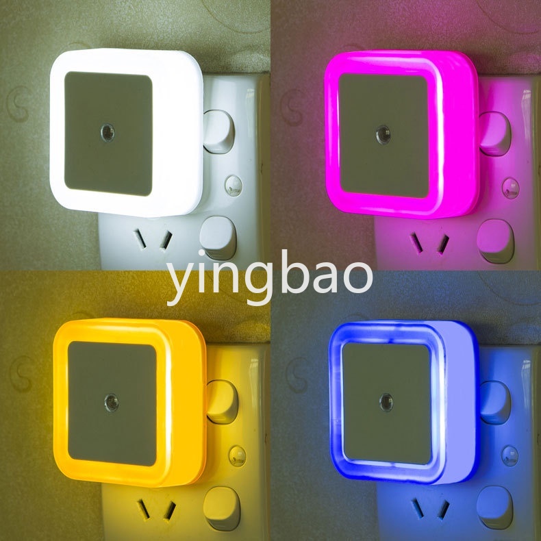 Đèn LED Cảm Biến Thông Minh Tự Động Phích Cắm Vào Ban Đêm Cho Phòng Tắm Nhà Bếp Nhà Vệ Sinh Cầu Thang