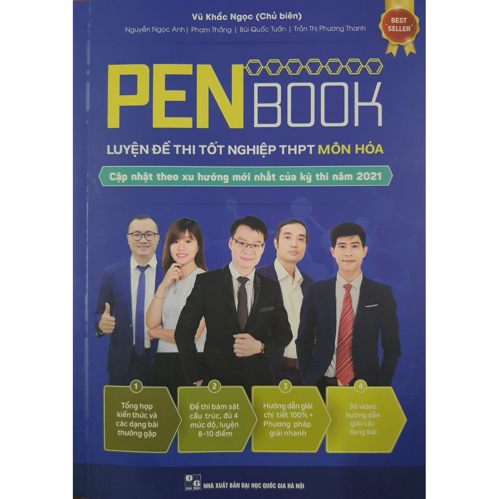 Sách - PenBook Luyện đề thi THPT quốc gia môn Hoá