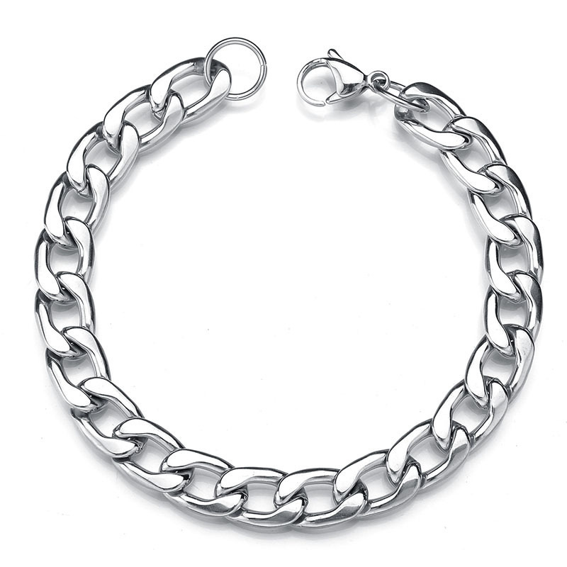 （16CM）Vòng Tay Nam Bằng Thép Không Gỉ Phong Cách Hip Hop | BigBuy360 - bigbuy360.vn