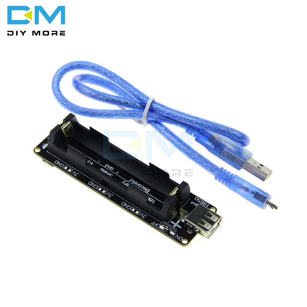 Bản Mạch Mở Rộng Nguồn Mở Rộng 18650 16340 Shield V9 V8 V3 5V/3A 3V Micro USB Type-C Dành Cho Arduino ESP8266