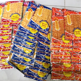 Mực bento gói 5g, mực bento ăn liền gói 5g, mực cán tẩm vị gói 5g, mực Thái Lan gói 5g, mực cay Thái Lan