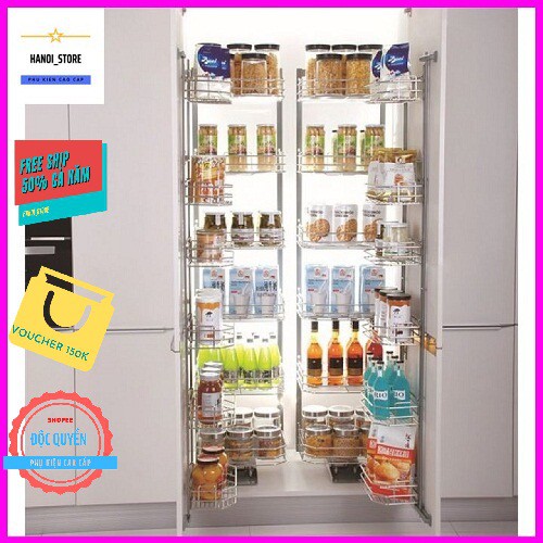 Tủ Kho Chứa Đồ Khô 6 Tầng Inox _Bảo Hành Vĩnh Viễn (Hỗ Trợ Lắp Đặt Nhanh )