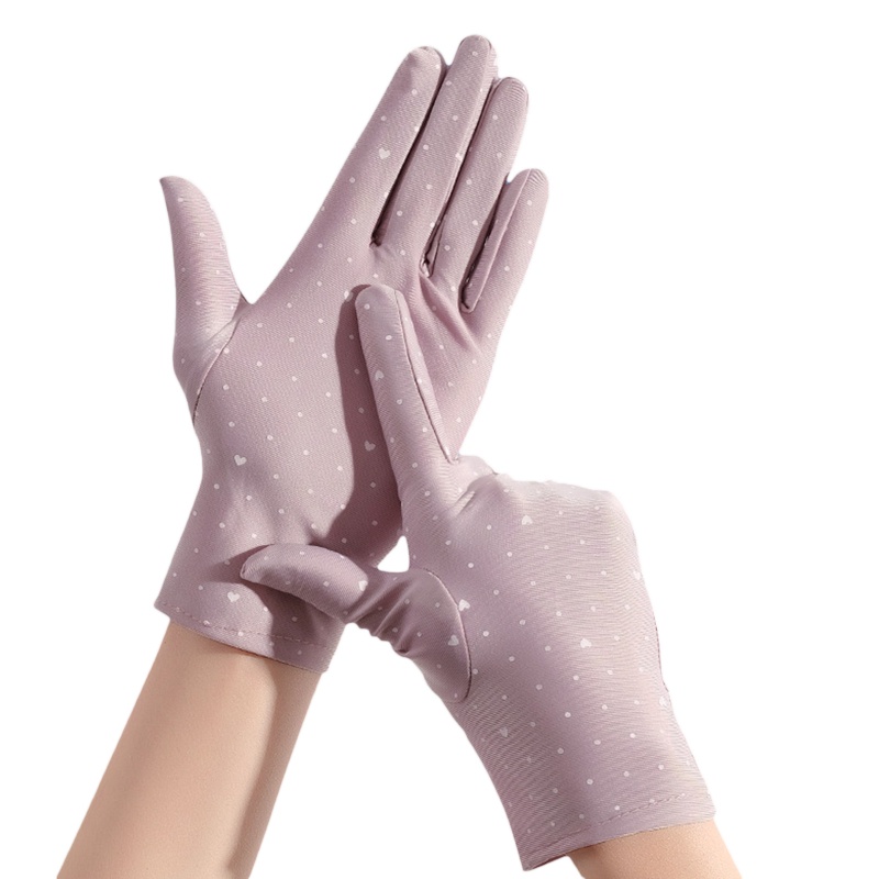 Găng Tay ONERI Màu Trơn Thoáng Khí Bảo Vệ Toàn Ngón Cho Người Lớn