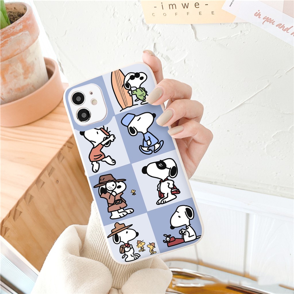 Ốp iphone gấu snoopy dễ thương cho iphone 6/6plus/6s/6splus/7/7plus/8/8plus/x/xr/xs/11/12/13/pro/max/plus/promax
