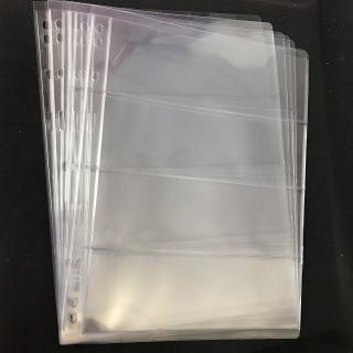 Combo 10 phơi đựng tiền(trong suốt) 4 ngăn chính hãng Mingt - PCCB