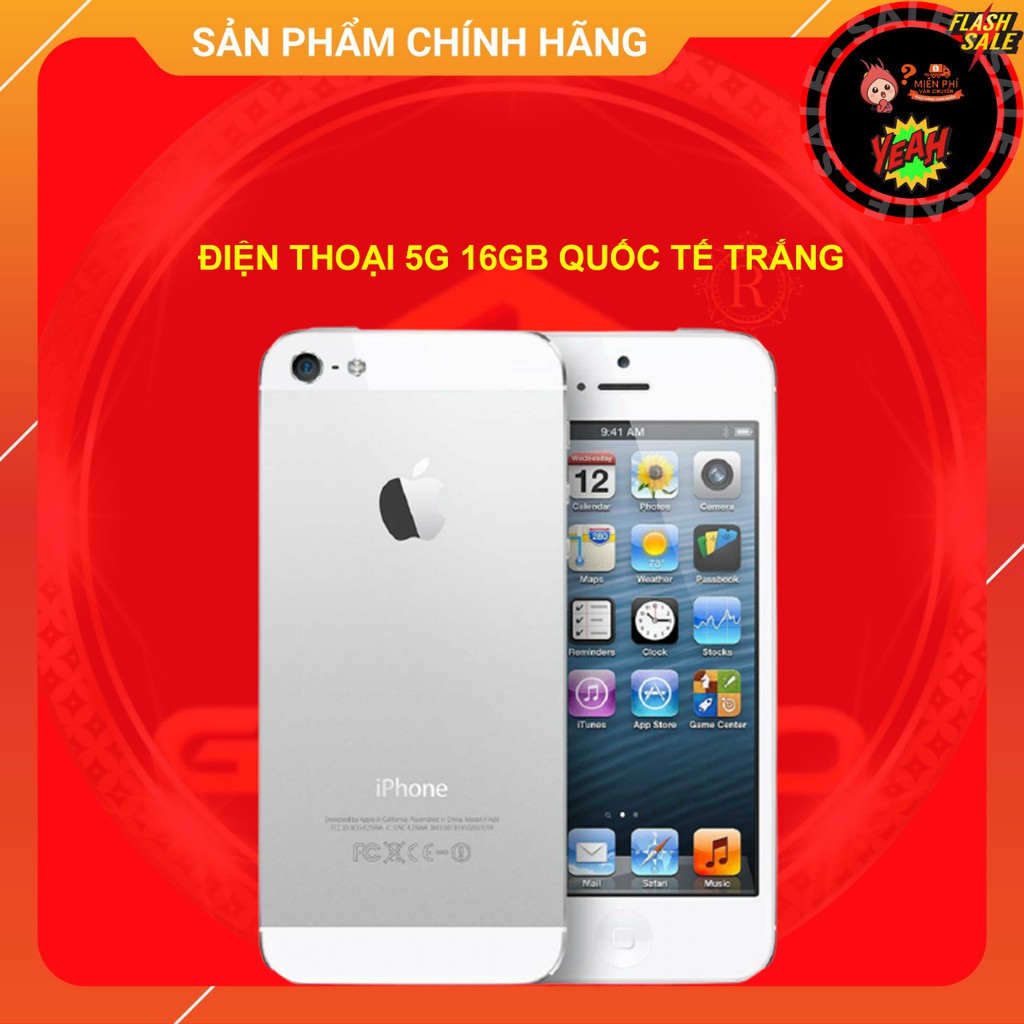 ĐIỆN THOẠI 5G 16GB QUỐC TẾ MÀU TRẮNG ( CHÍNH HÃNG ) chơi game, học zoom, lướt web