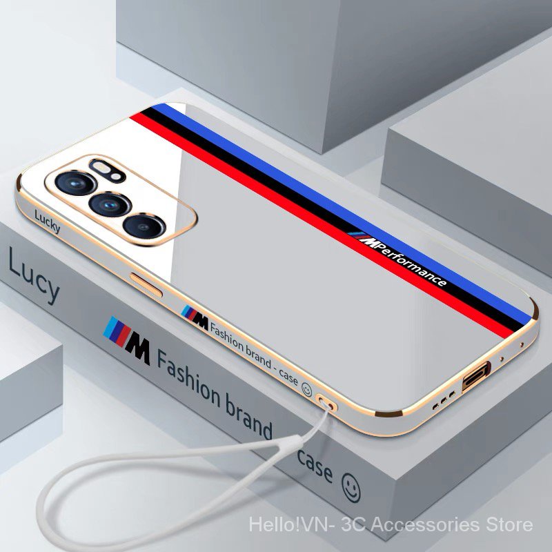 Ốp Oppo Reno 5 / 5 Pro Reno 6 Z 5g điện thoại mềm mạ bóng thích hợp cho Reno 4 Pro Reno 6Z F11 A9 2020 A5 2020
