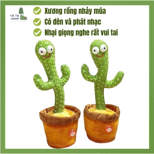 Xương Rồng Nhảy Múa, Xương Rồng Biết Nhại Tiếng Và Ghi Âm, Phiên Bản Squid Game, Đồ chơi nhảy múa vui nhộn cho bé