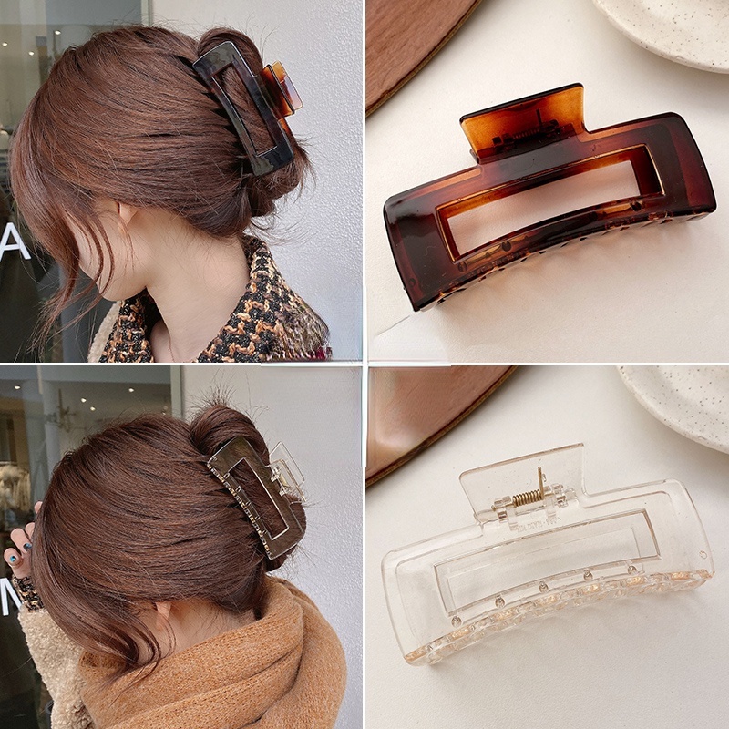 Kẹp tóc răng cá mập đơn giản thời trang Hàn Quốc cổ điển