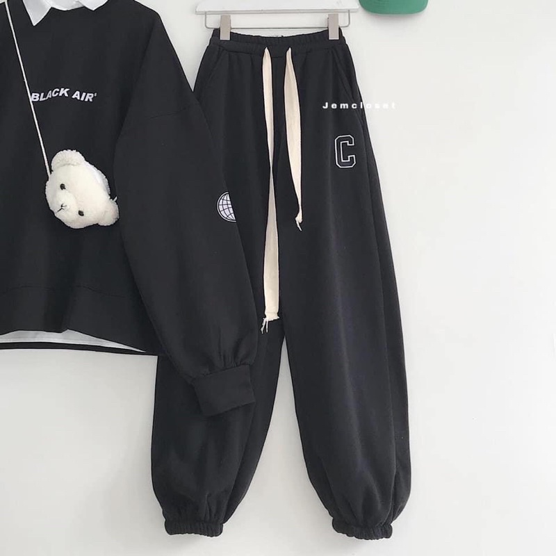 Set black + quần C TTS899