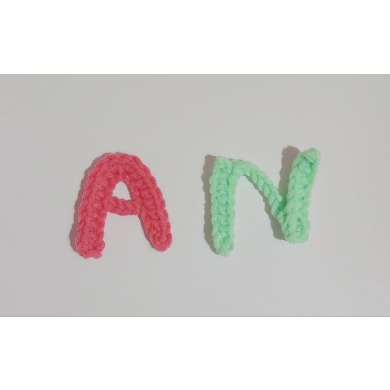 Chữ cái ghép tên bằng len