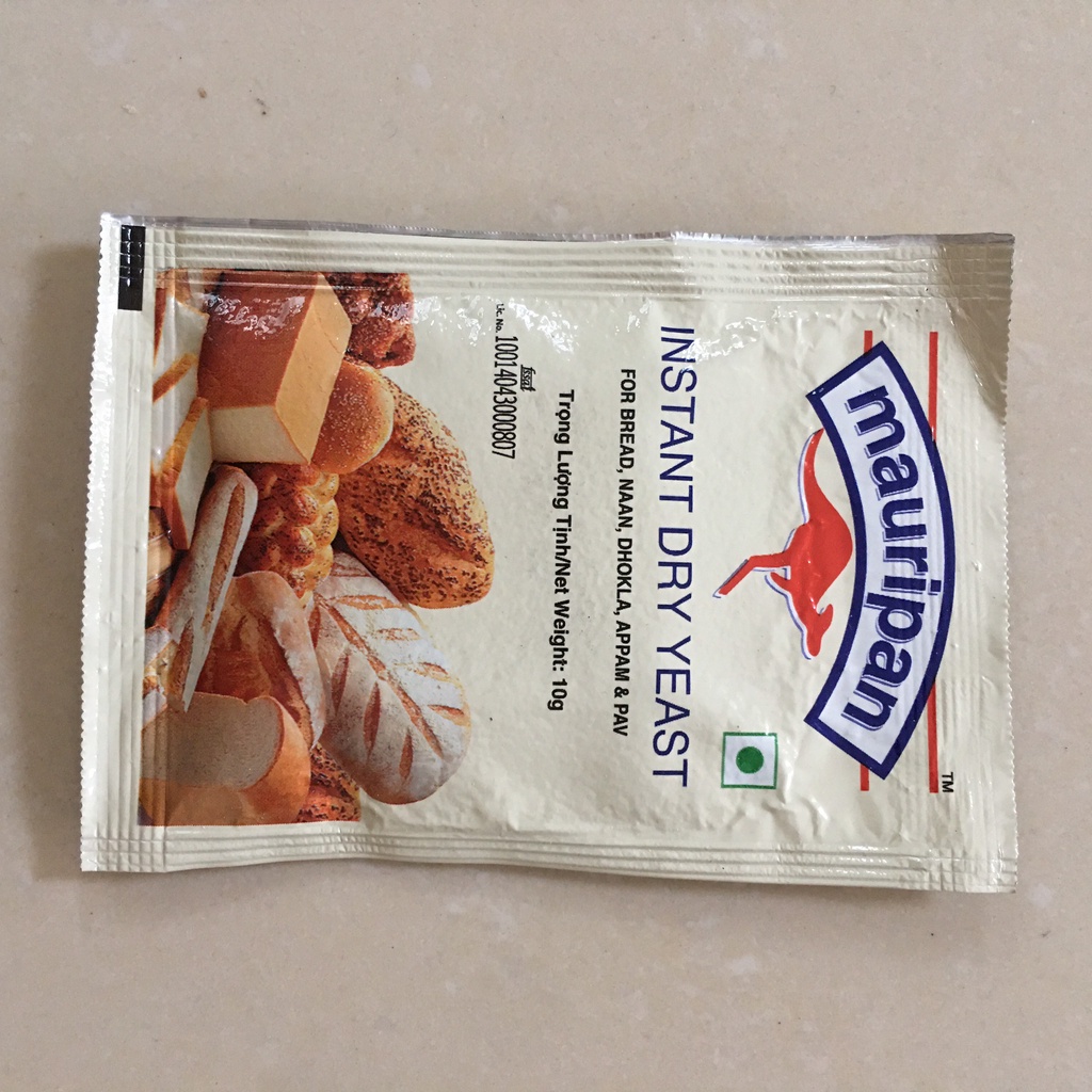 Combo men nở làm BÁNH BAO siêu ngon siêu xốp, dùng được cho 1 kg bột khô