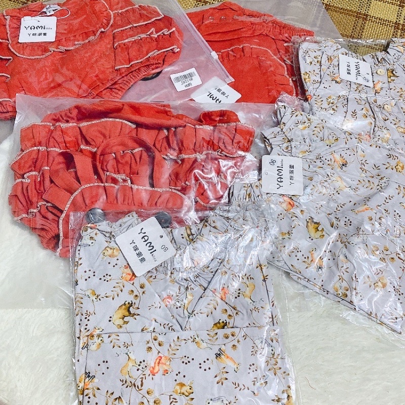 Quần Yếm + Áo Sơ Mi Bé Gái Quảng Châu Cao Cấp Nhà YAMI kids Mẫu Mới 2022 [ Ảnh Thật]