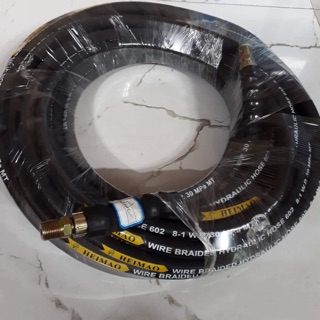 Dây rửa xe cao áp bố thép 20m -Tặng kèm khớp nối nhanh 3/8