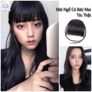 Tóc giả mái 😛FREESHIP😛 Mái ngố tóc thật có bát