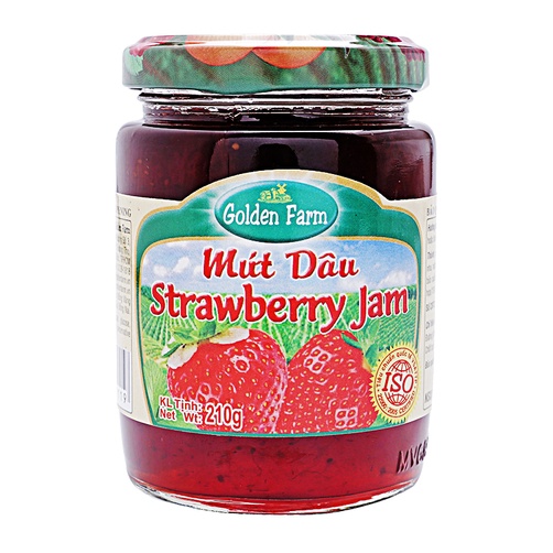 Mứt Dâu Golden farm 210g