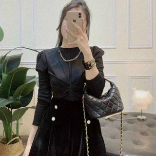 Áo Len Kiểu, Dài Tay, Nhúm Eo
