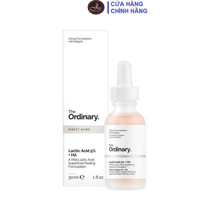 Tinh Chất Dưỡng Da The Ordinary Lactic Acid 5% + HA Serum 30ml