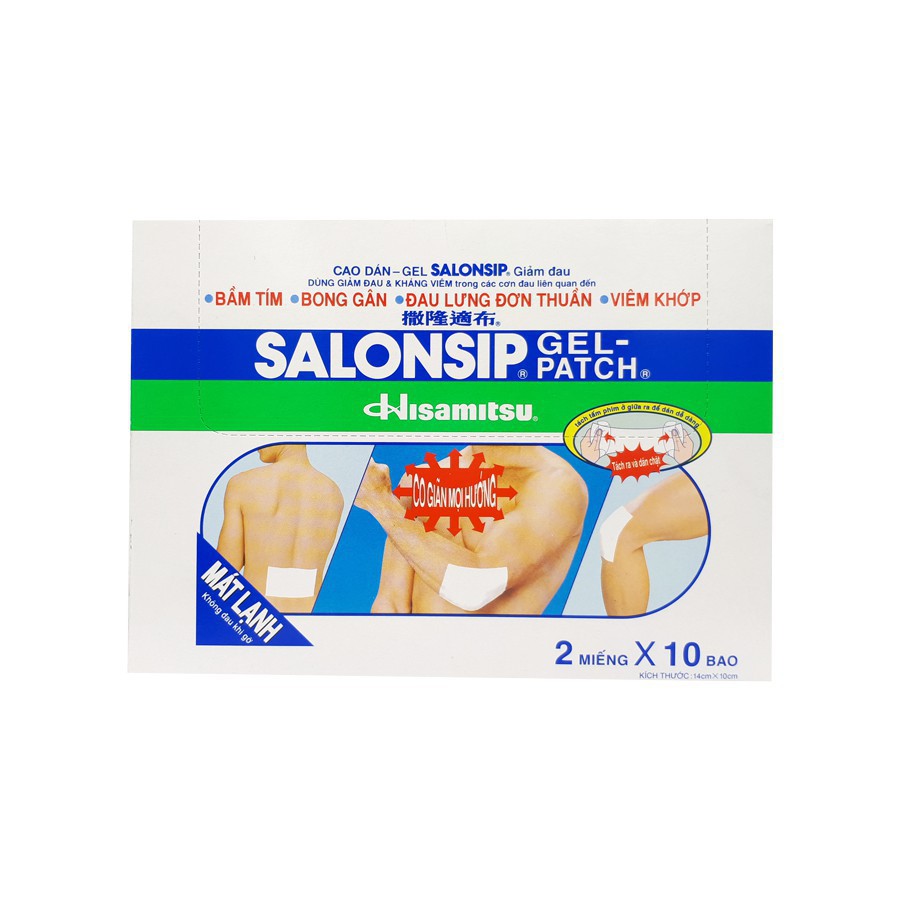 Miếng dán lạnh SALONSHIP  salonpas