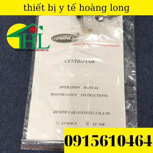 Máy Ly Tâm 6 Ông LC-04R Có hẹn Giờ Tách Máu Huyết Tương Trong Spa