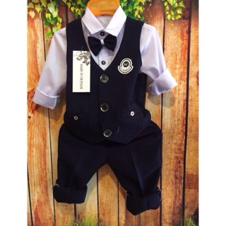 Bộ vest 4 chi tiết cho bé trai