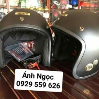 Nón đi phượt 3/4 đủ màu