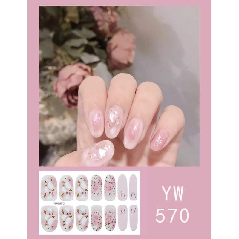 Sticker Nail dán móng tay 567-596