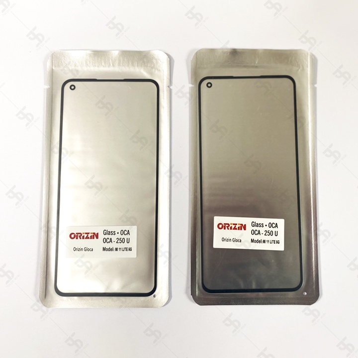 Kính Xiaomi Mi 11 Lite Liền Keo  - Mặt Kính OCA 250u Ép Màn Hình Điện Thoại Mi11 Lite 2021 Cao Cấp