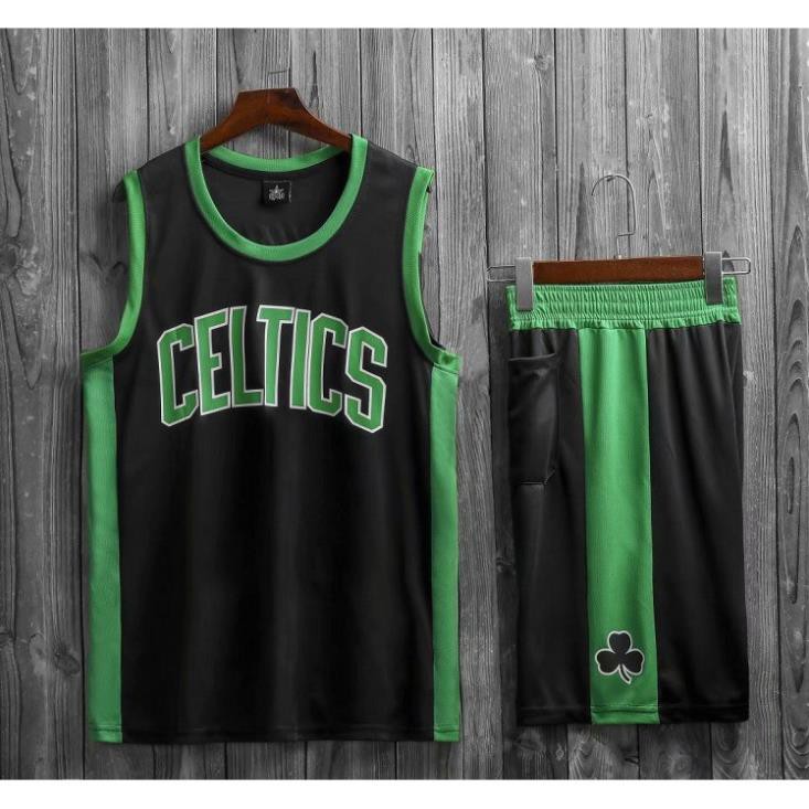 Bộ quần áo bóng rổ Celtics - Bộ đồ bóng rổ NBA - Trang phục thi đấu bóng rổ - Bóng Rổ Chính Hãng  ྇