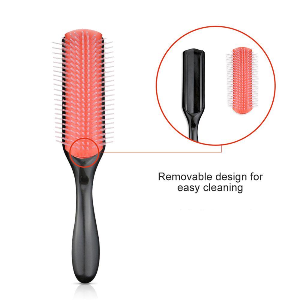 MAXG Lược Chải Tóc 9 Răng Gỡ Rối Chống Tĩnh Điện
