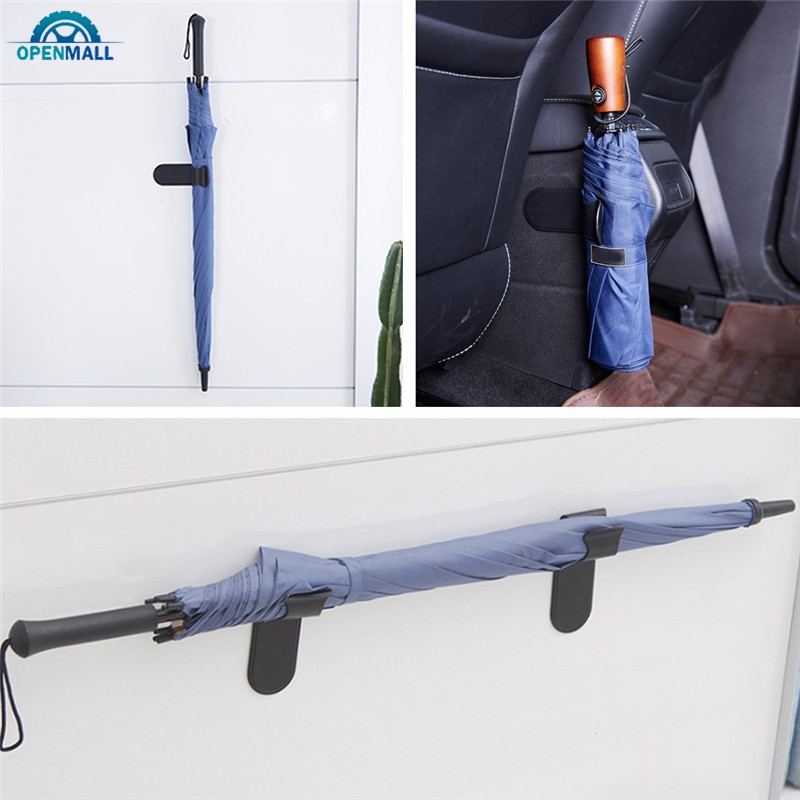 Móc kẹp giữ dù tự dính đa năng sắp xếp gọn gàng cho nhà ở/xe hơi